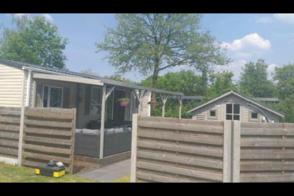 Chalet Te Huur Op *****Camping Terspegelt 4 Personen Villa Eersel Eksteriør bilde